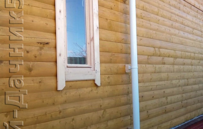 4 брусовой дом 4×7, 39 м², псковская область, псковский район, снт «пристань-1» (5)